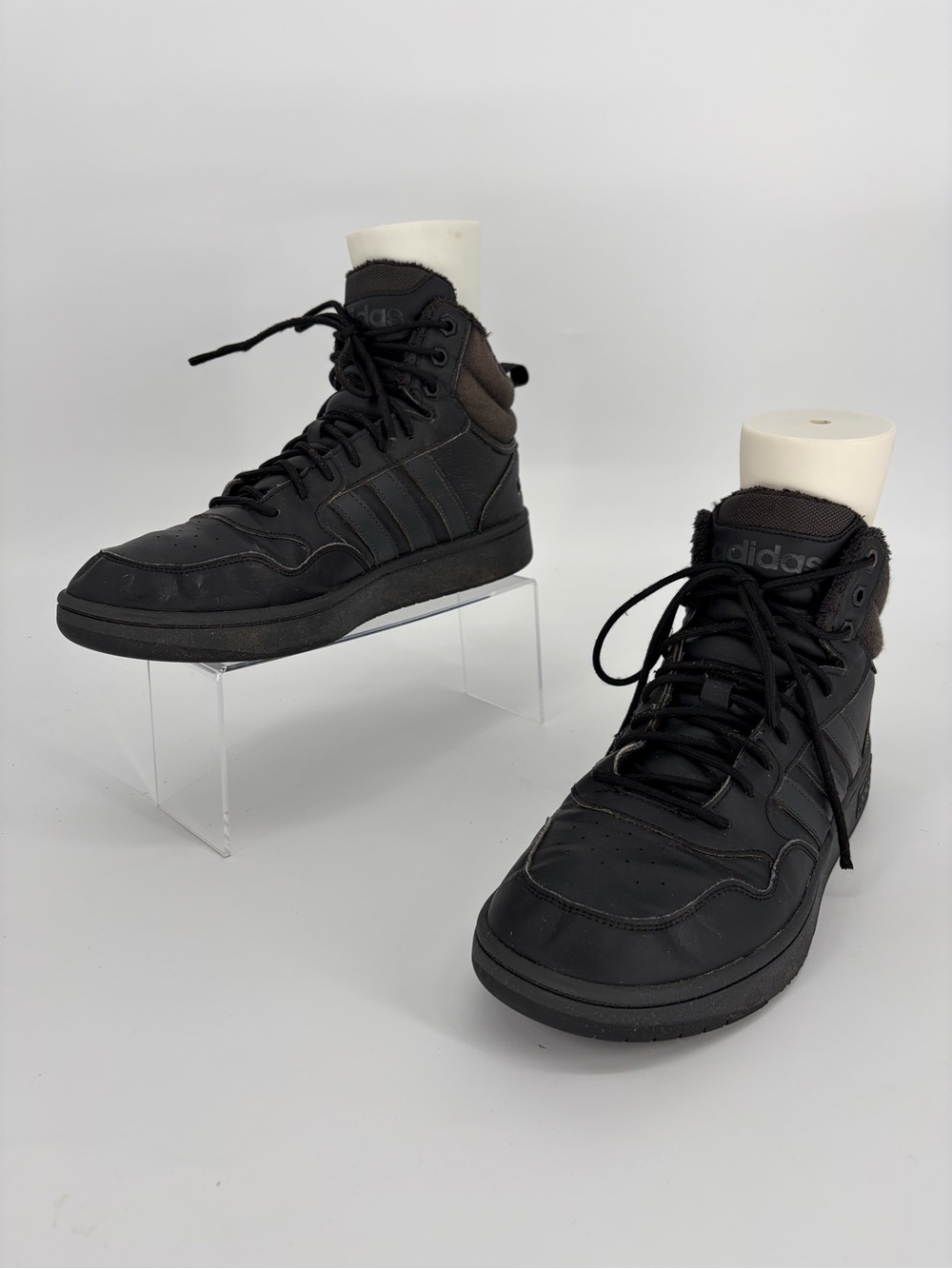 adidas Men’s Black High-Top Athletic Sneakers
